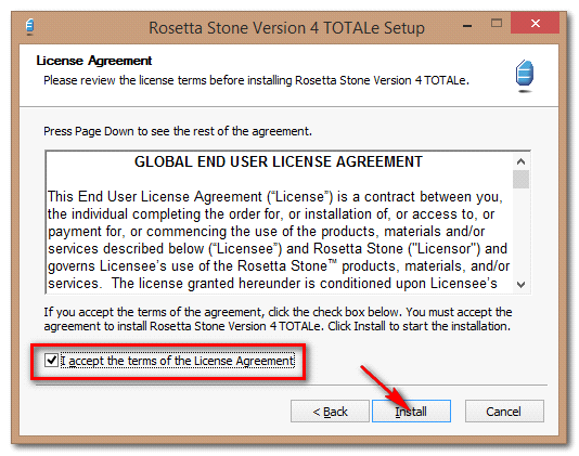 Problems Installing Rosetta Stone Windows Vista