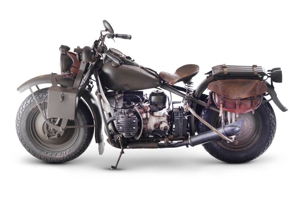 Военный мотоцикл Harley-Davidson XA