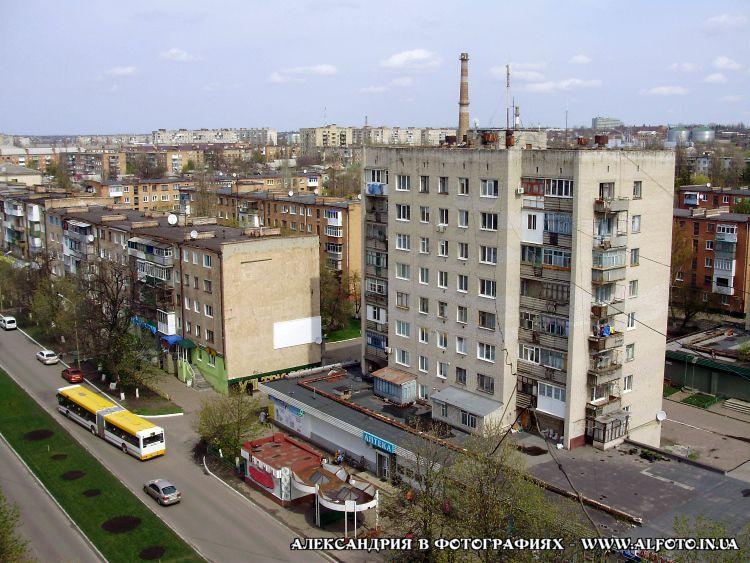 Александрия с крыш. пр. Ленина 96