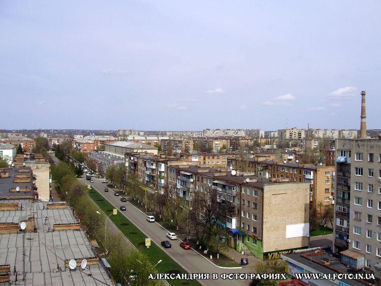 Александрия с крыш. пр. Ленина 96