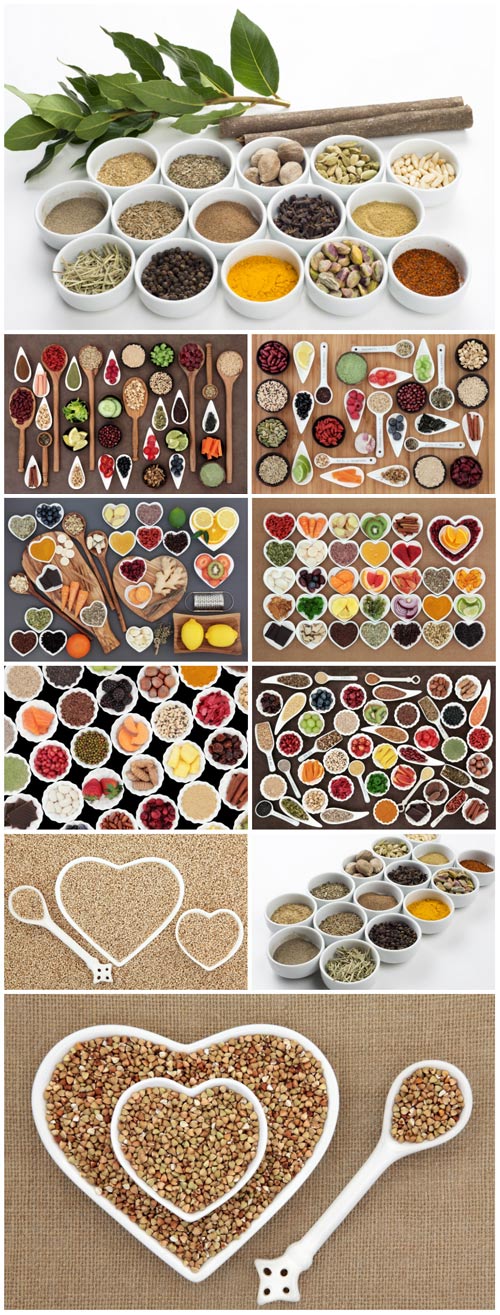 Sets of spices - Stock photo