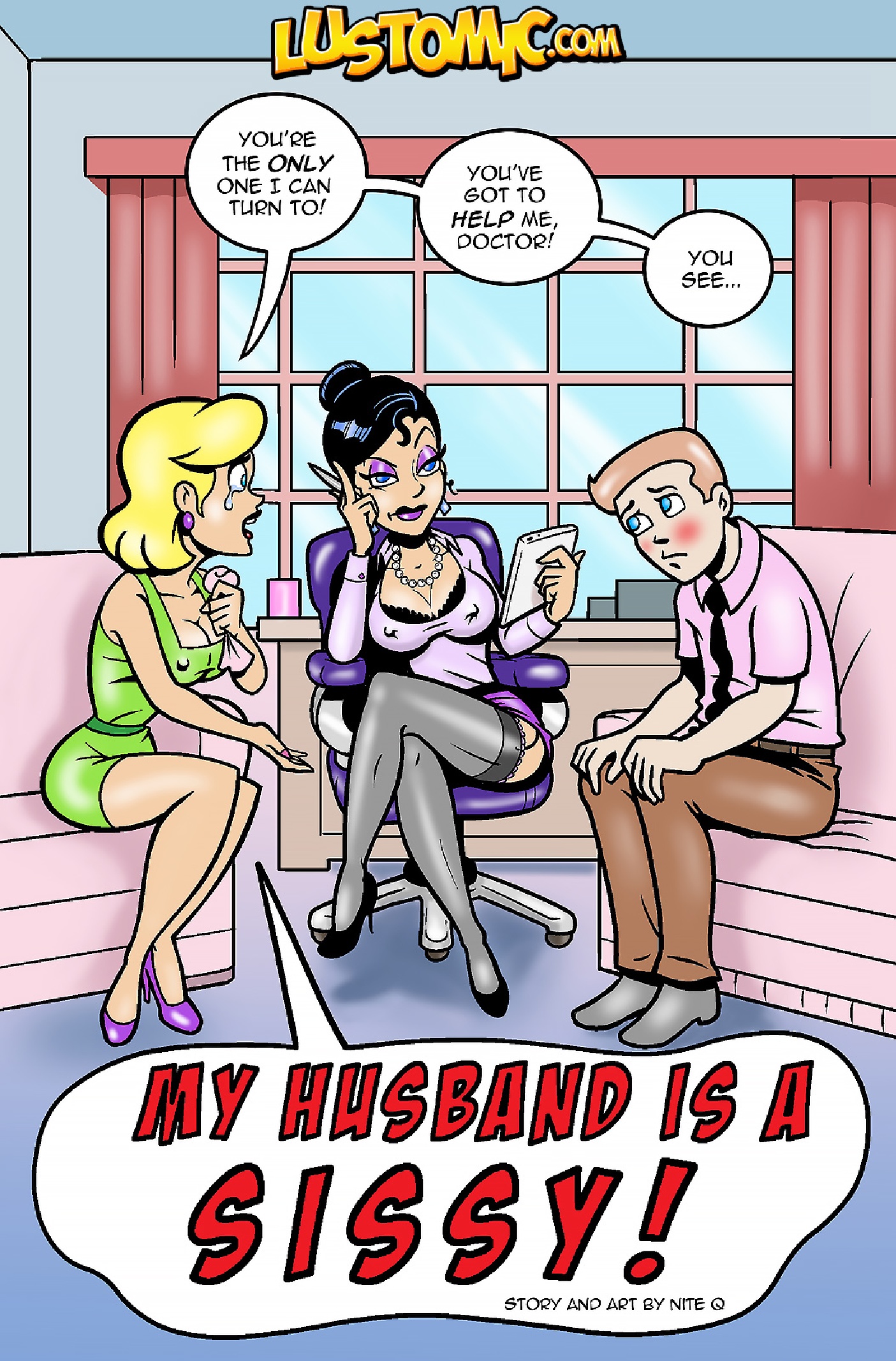 Lustomic - My Husband is a Sissy!