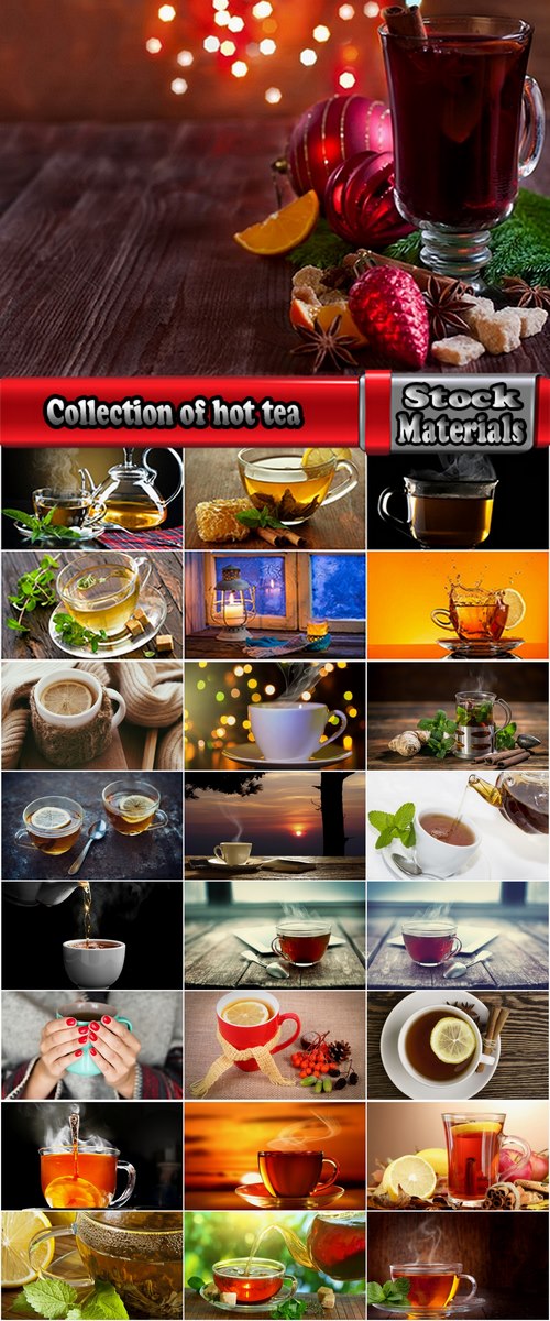 Collection of hot tea cup glass beaker heat steam 25 HQ Jpeg
