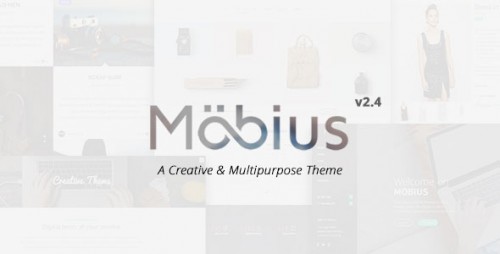 Nulled Mobius v2.4.5 - Responsive Multi-Purpose WordPress Theme Product visual
