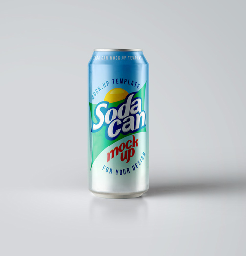 PSD - Large Soda Can Mock Up 1