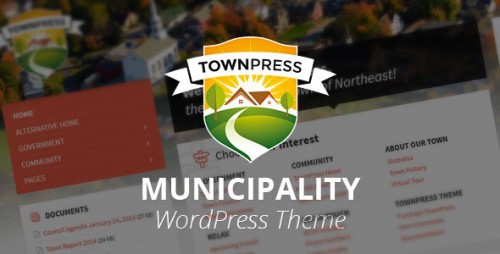 Download Nulled TownPress v1.1.9 - Municipality WordPress Theme program