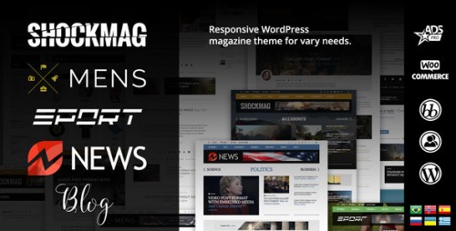 Shockmag - Magazine Blog theme for vary needs picture
