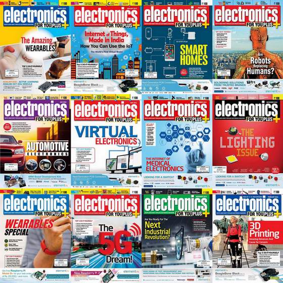 Electronics For You №1-12 (January-December 2015). Архив 2015