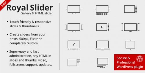 NULLED RoyalSlider v3.3.0 - Touch Content Slider for WordPress  
