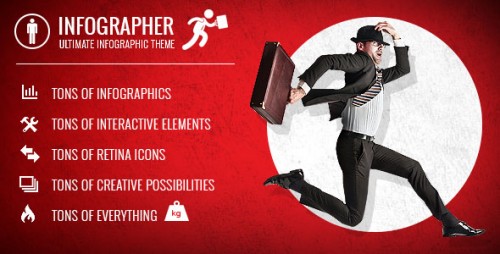 Nulled Infographer v1.6 - Multi-Purpose Infographic Theme product picture