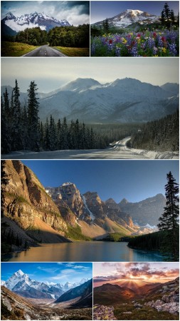 Mountains wallpapers (Big pack 1)