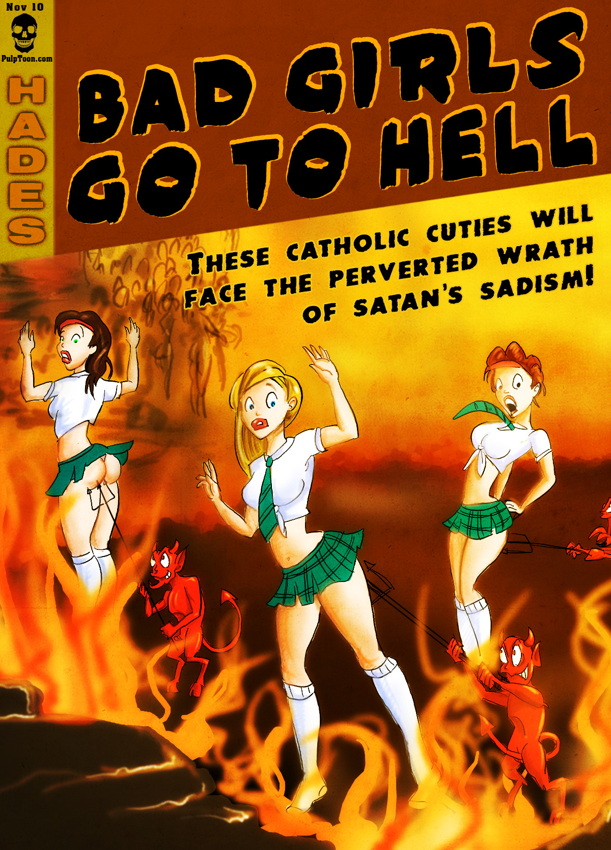 PULPTOON - BAD GIRLS GO TO HELL