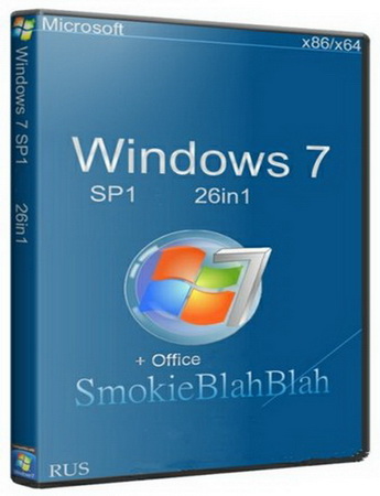 Windows 7 SP1 26 in 1 + Office 2016 by SmokieBlahBlah 09.12.15