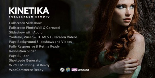 Nulled Kinetika v1.9.3 - Fullscreen Photography Theme  