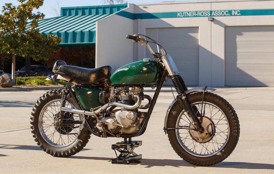 Мотоцикл Triumph Bonneville Desert Sled будет продан с аукциона за 45-55к евро