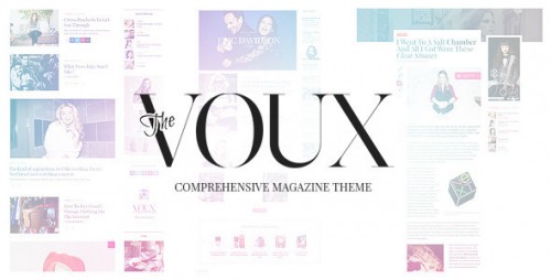 Nulled The Voux - A Comprehensive Magazine Theme  