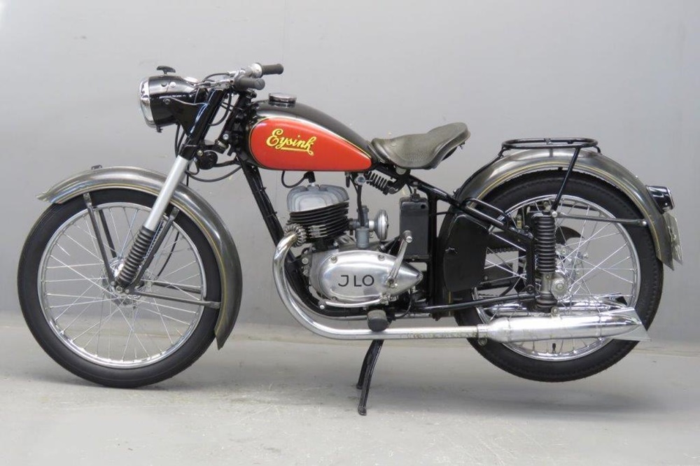 Старинный мотоцикл  Eysink Koerier 1952