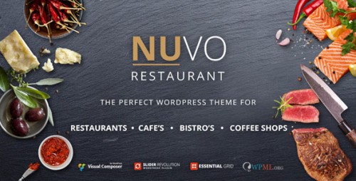 Download Nulled NUVO v5.5.6 - Restaurant, Cafe & Bistro WordPress Theme download