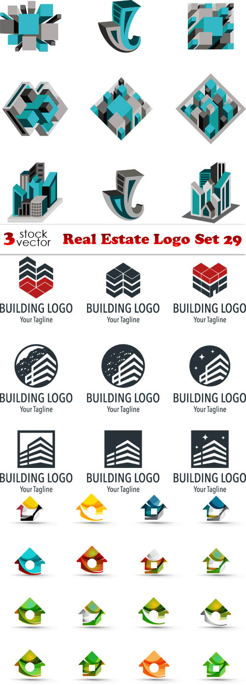 Vectors - Real Estate Logo Set 29