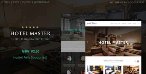 Nulled Hotel Master v2.04 - Hotel Booking WordPress Theme snapshot