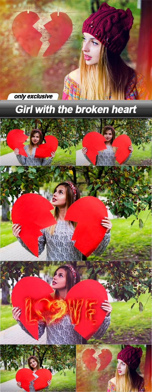 Girl with the broken heart - 6 UHQ JPEG