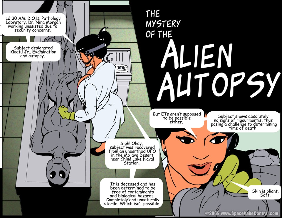 Spacebabecentral - Alien Autopsy 1-3