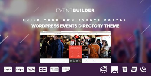 NULLED EventBuilder v1.0.5 - WordPress Events Directory Theme download