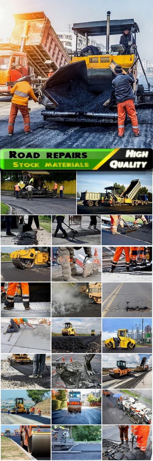 Construction workers and road repairs - 24 Jpg