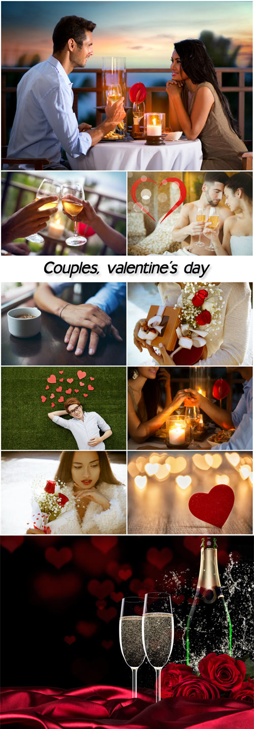 Couples, valentine's day, love, romance