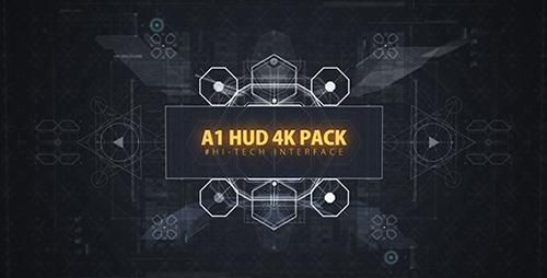 A1 HUD 4K PACK - Project for After Effects (Videohive)