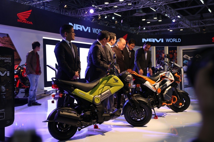 Индийский мотоцикл Honda Navi 2016
