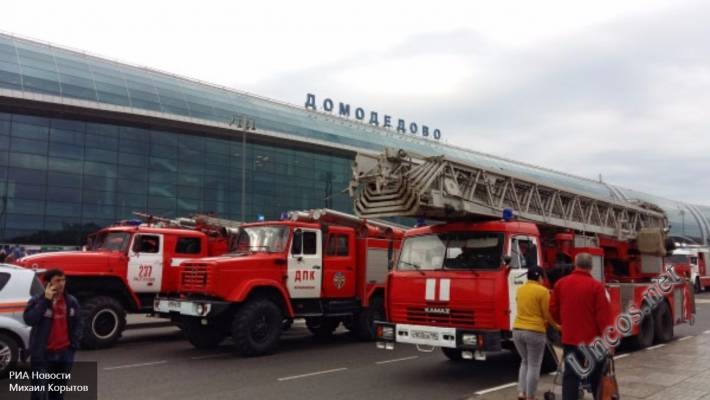 Двигатель А320 загорелся при взлете из «Домодедово»