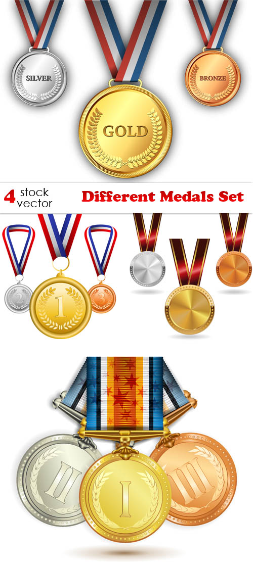 Vectors - Different Medals Set