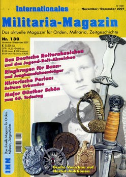 Internationales Militaria-Magazin 2007-11/12 (130)