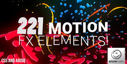 221 Motion FX Elements Pack - Project for After Effects (Videohive)