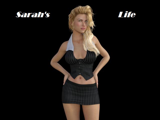 Sarah's Life [InProgress, 0.6] (Impure) [uncen] [2016, RPG, 3DCG, Female Heroine, Blondie, NTR, Handjob, Oral, Masturbation, Old] [eng]