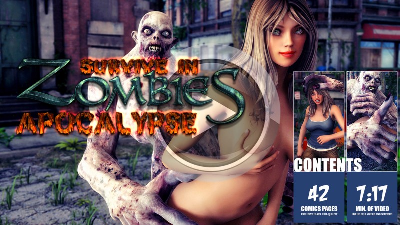 Taboo3DMovies - Survive In Zombies Apocolypse + Video Comic