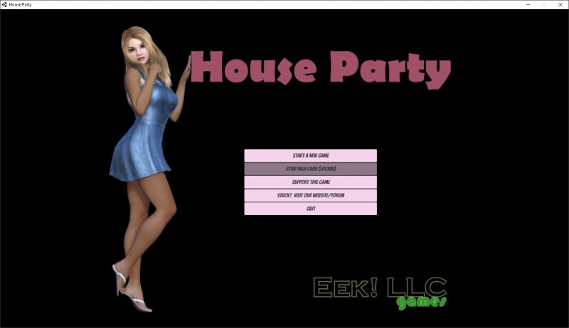 Eek - House Party. DEMO 2.3. 2016. eng Comic