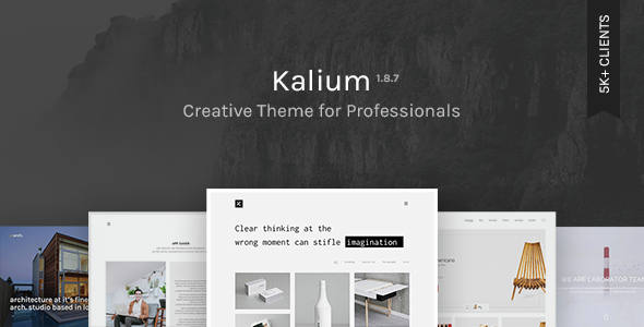 Nulled ThemeForest - Kalium v1.8.6 - Creative Theme for Professionals