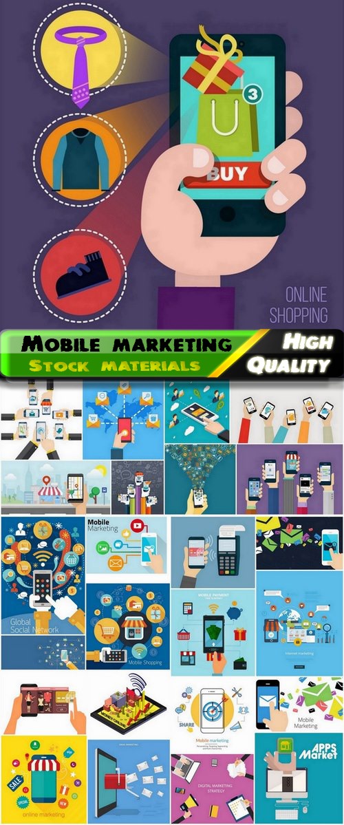 Mobile marketing for app design - 25 Eps