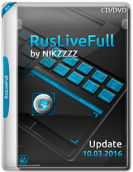 RusLiveFull by NIKZZZZ CD/DVD (10.03.2016)
