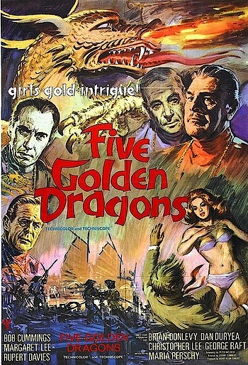 Пять золотых драконов / Five Golden Dragons (1967) DVDRip
