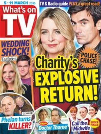 What's on TV - 5 March 2016
