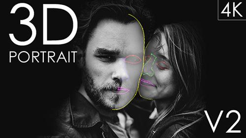 3D Portrait - Project for After Effects (Videohive)