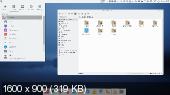 Manjaro KDE Edition: Пак оформления Papirus для KDE