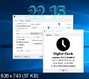 Digital Clock 4.4.2 - часы на десктоп