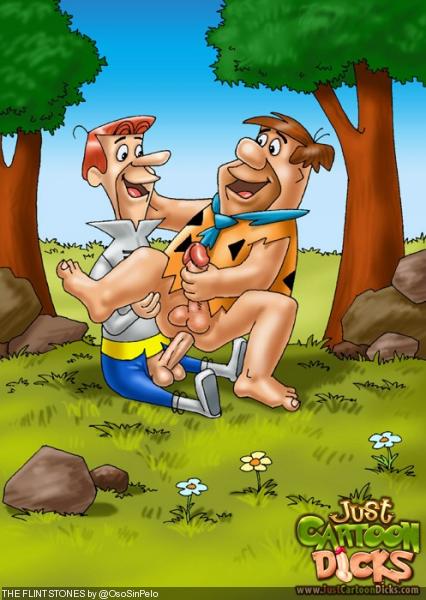 The Flintstones Gay Porn (Los Picapiedras)