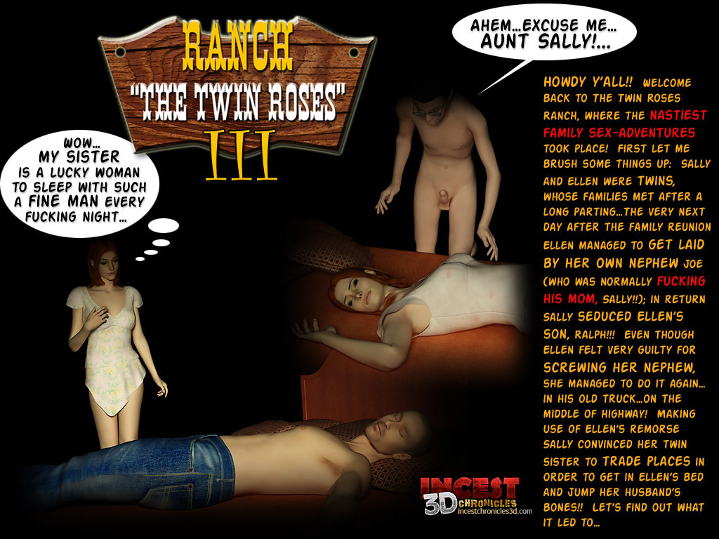 Incest 3D Chronicles - Ranch The Twin Roses – Part 3
