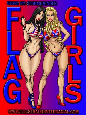 IllustratedInterracial – Flаg Girls